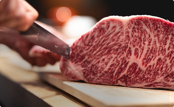 肉の芸術品 A5ランク特選近江牛フィレステーキ 600g | ひょうたんや