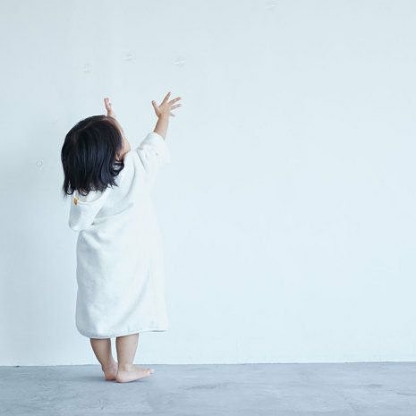 オーガニックコットン ベビーバスローブ | IKEUCHI ORGANIC