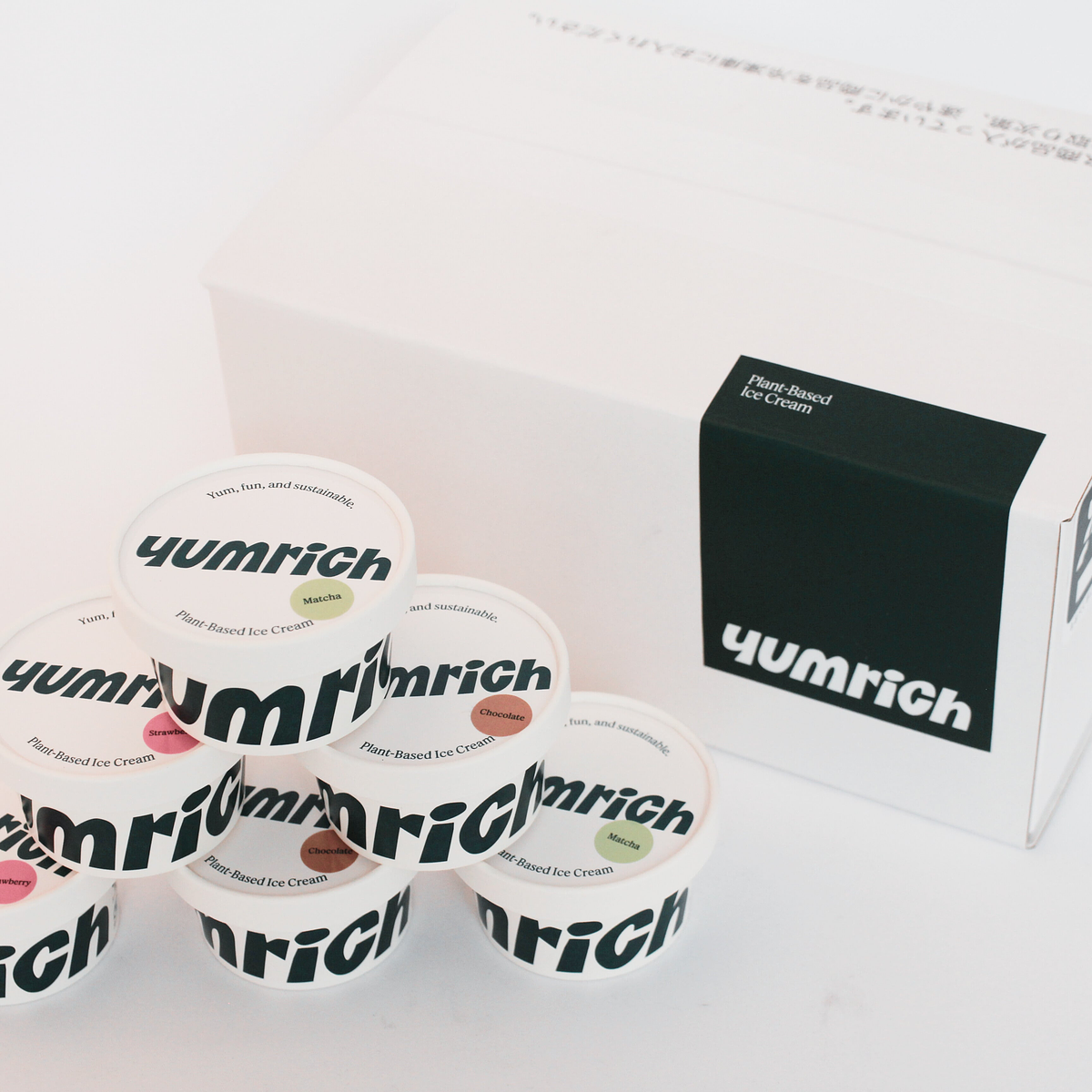 プラントベースアイス yumrich 12個セット | yumrich