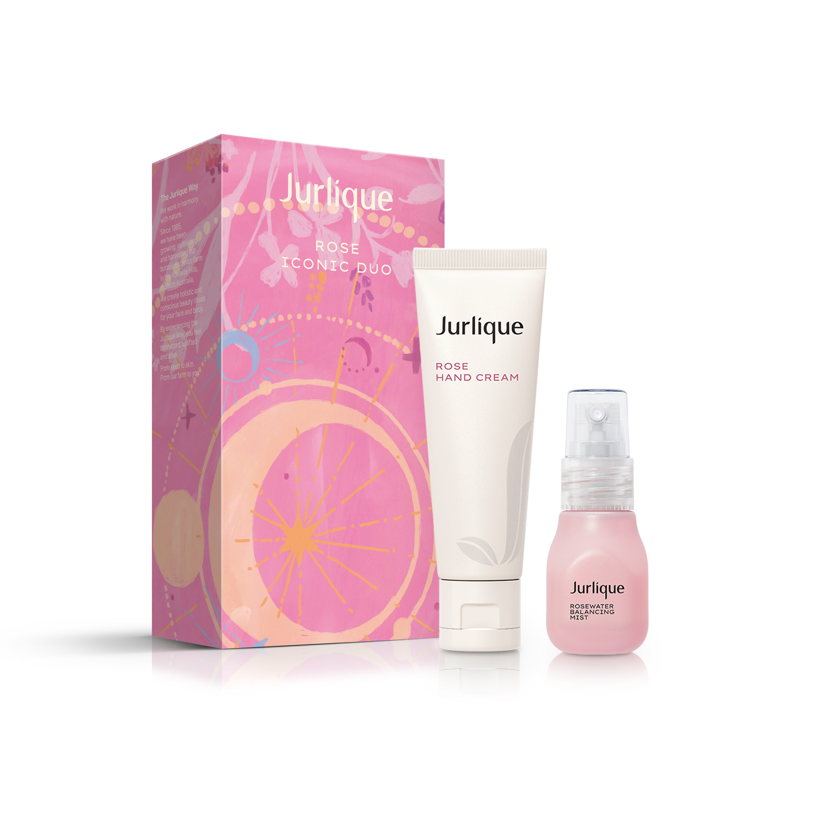 フェイス・ハンドケアギフトセット／ローズ アイコニック デュオN | Jurlique