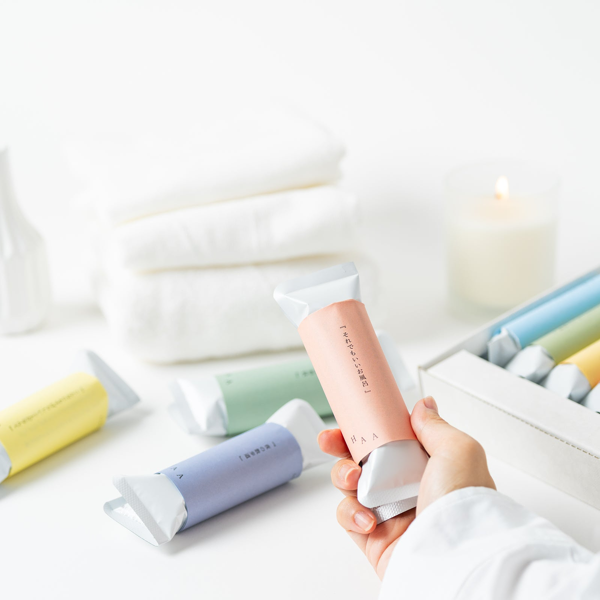 ことばに包まれた入浴剤 HAA for bath 日々 | HAA