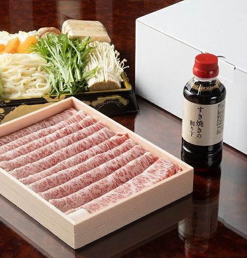 極上近江牛サーロインすき焼きセットの画像