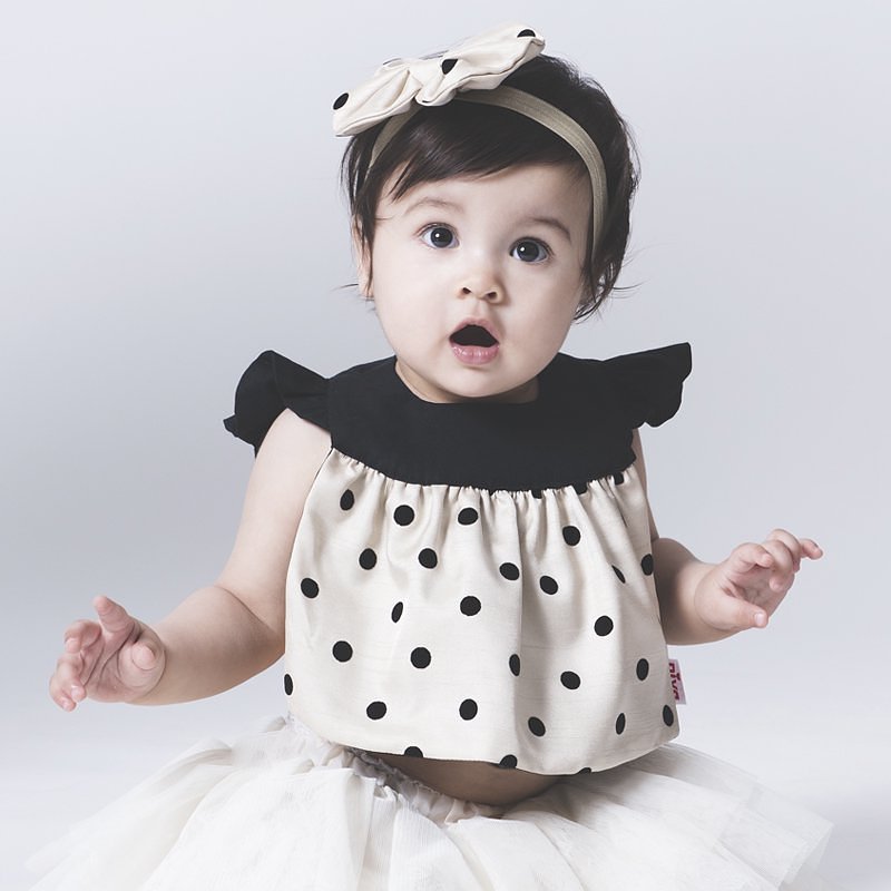 スタイ＆ヘアバンドセット／Gold dot | niva