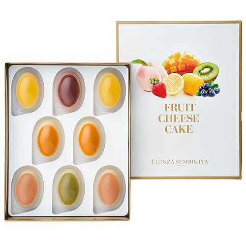 銀座フルーツチーズケーキ 8個入り | 銀座千疋屋