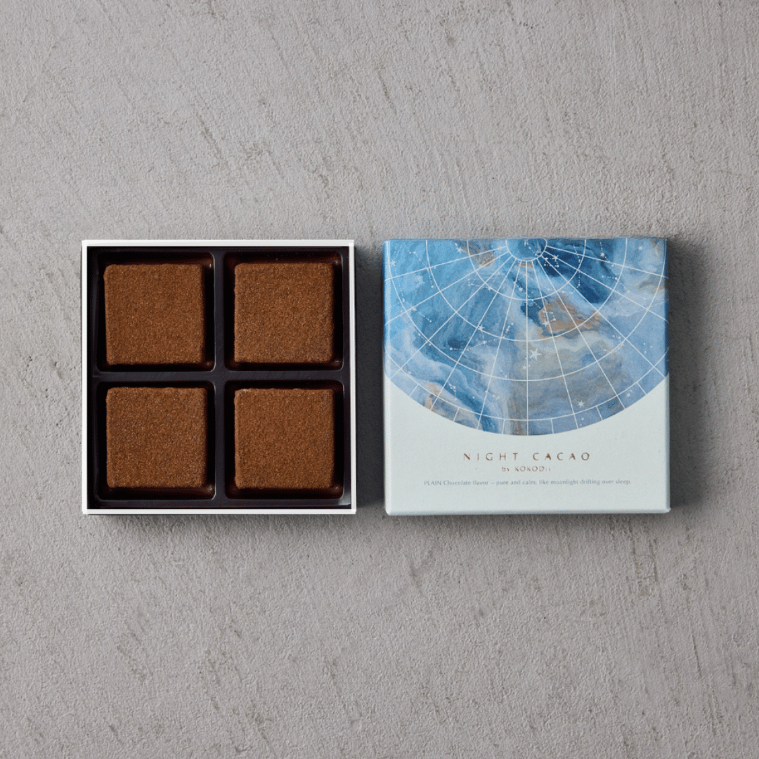 夜に食べるチョコレート／生チョコレート プレーン | Night Cacao by KOKODii