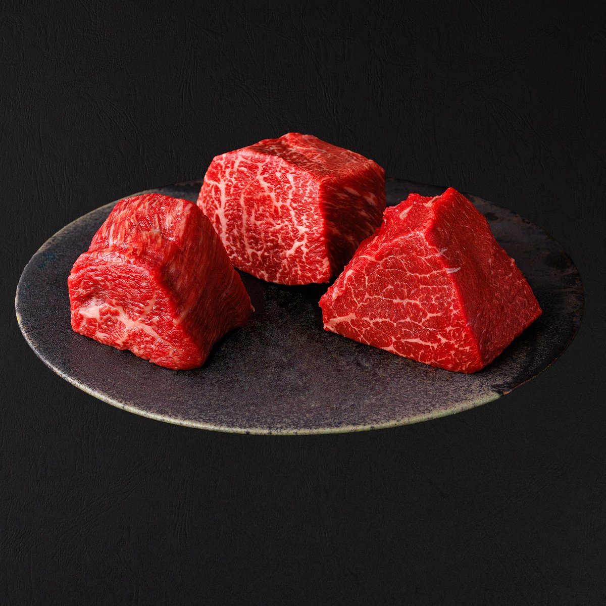 門崎熟成肉 塊焼き・塊肉 赤身3個セットの画像