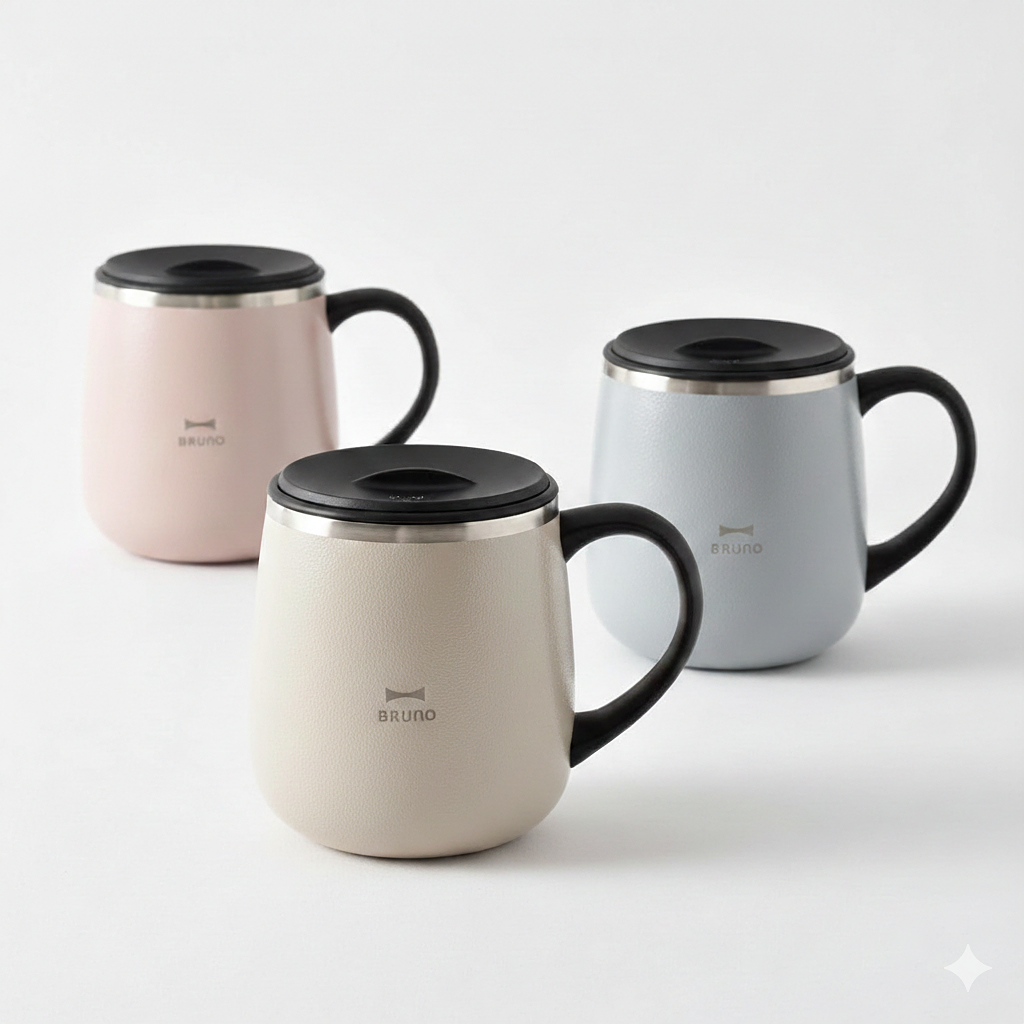 蓋つきステンレスマグ ショートの画像