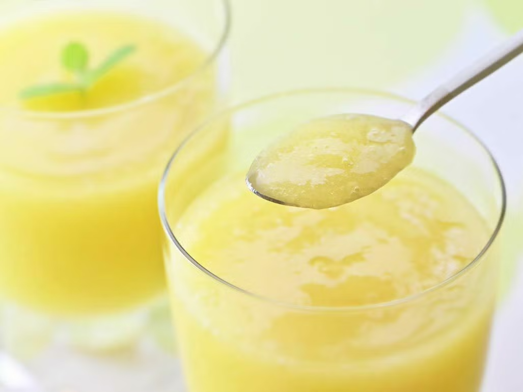 生搾り完熟マスクメロンピューレとバニラアイスのセット | 一果相伝