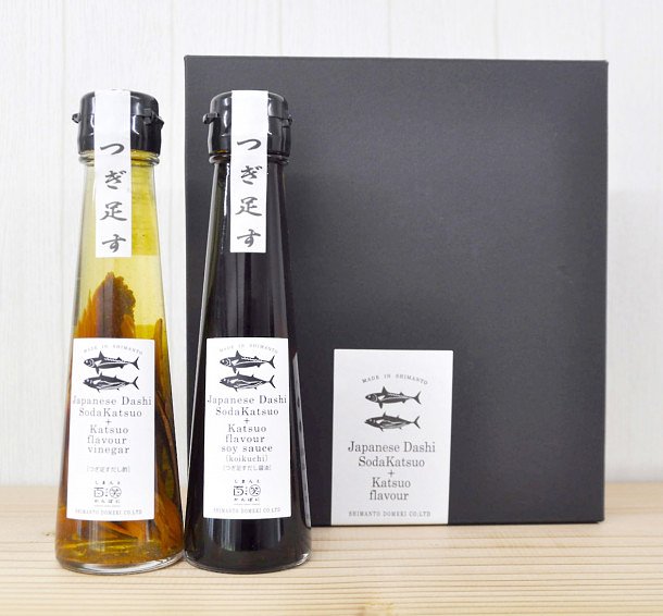 つぎ足す だし醤油＆濃口だし酢セット | SHIMANTO DOMEKI CO.,LTD.