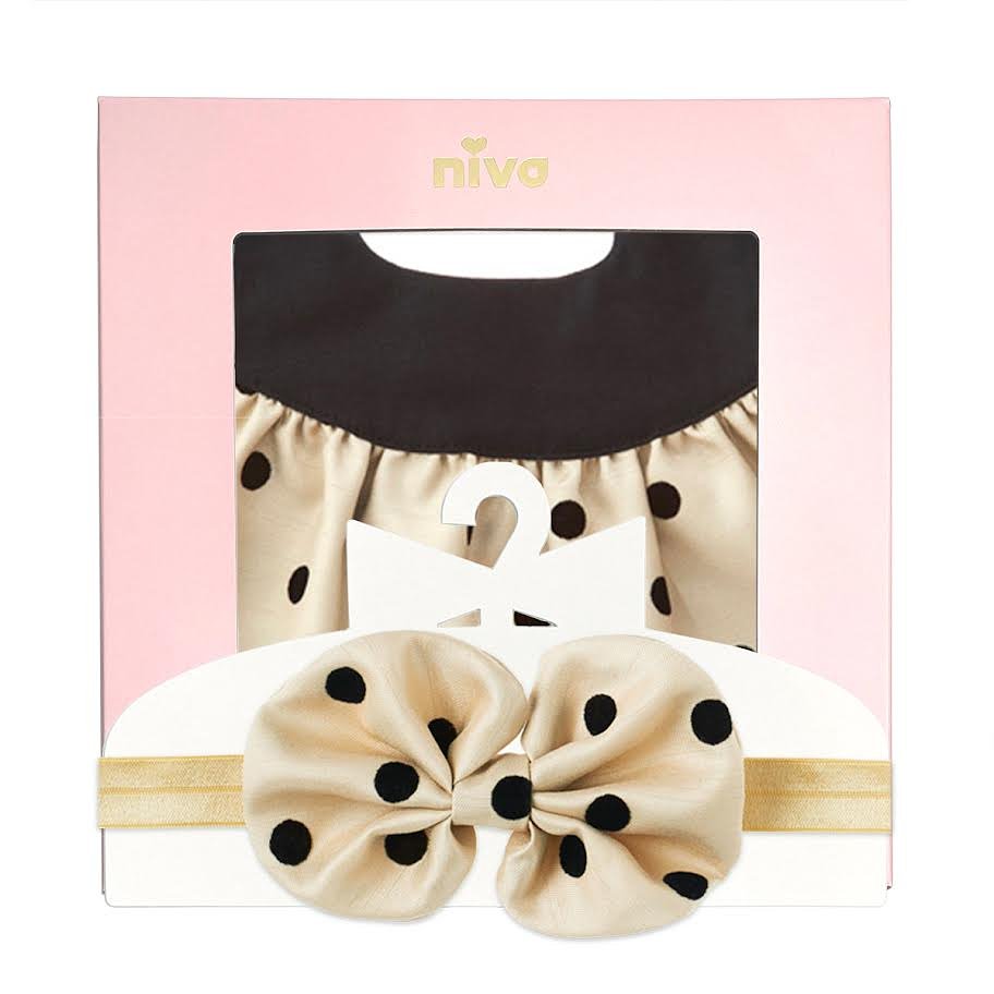 スタイ＆ヘアバンドセット／Gold dot | niva