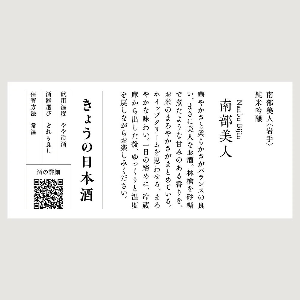 料理に寄り添う 6種の日本酒飲み比べセット | きょうの日本酒