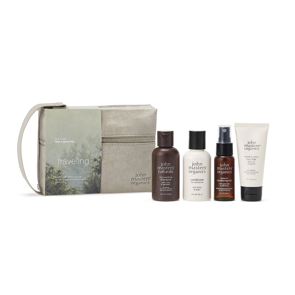 ヘアケアギフトセット／traveling | john masters organics